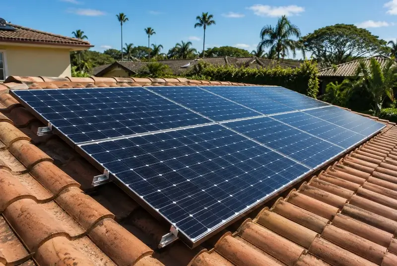 Installation de panneaux solaires à Beurlay